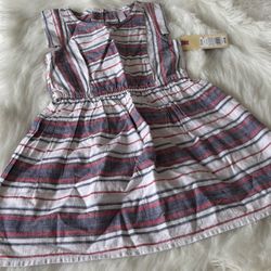 New! Cherokee Striped Summer Girls’ Dress *Size 4/5 
