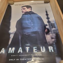 The Amateur Movie Poster 