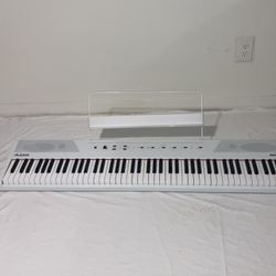 Alesis Recital 88-Key Digital Piano Electronic Keyboard with Full-Sized Keys