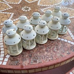 Outdoor metal Votive Candle Lantern 