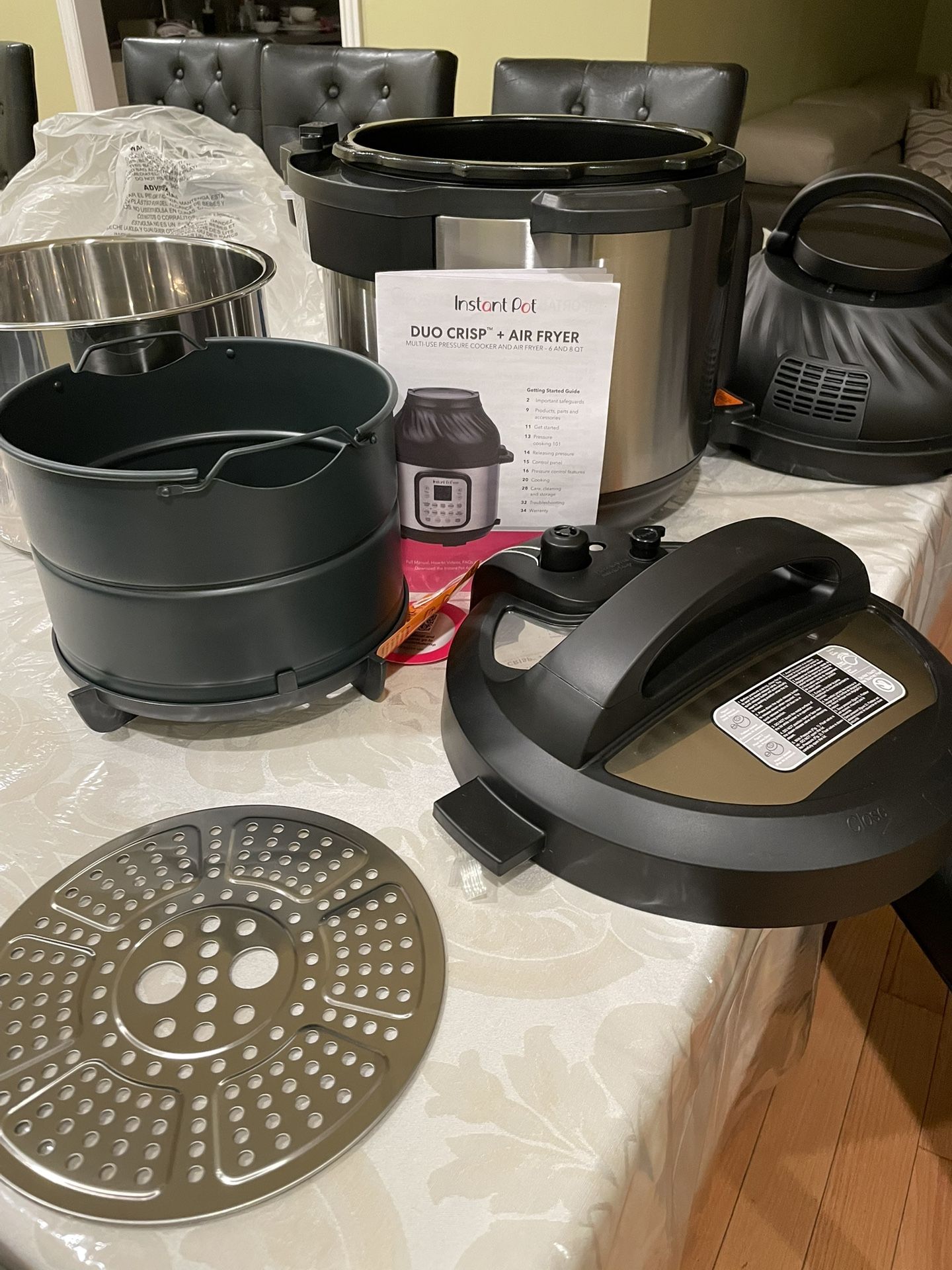 Instant Pot Duo crisp + Air Fryer