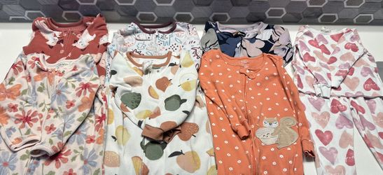 3T Toddler Pajamas - 7 Total 