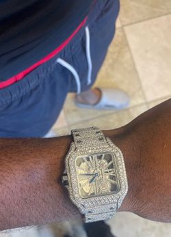 Cartier iced out