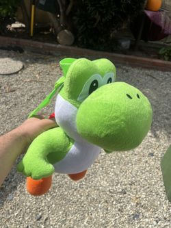 Yoshi Plush Backpack From Super Mario