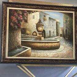 beautiful large picture frame 