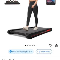 NEED GONE TODAY Portable Walking Treadmill w/ Vibration Pad 