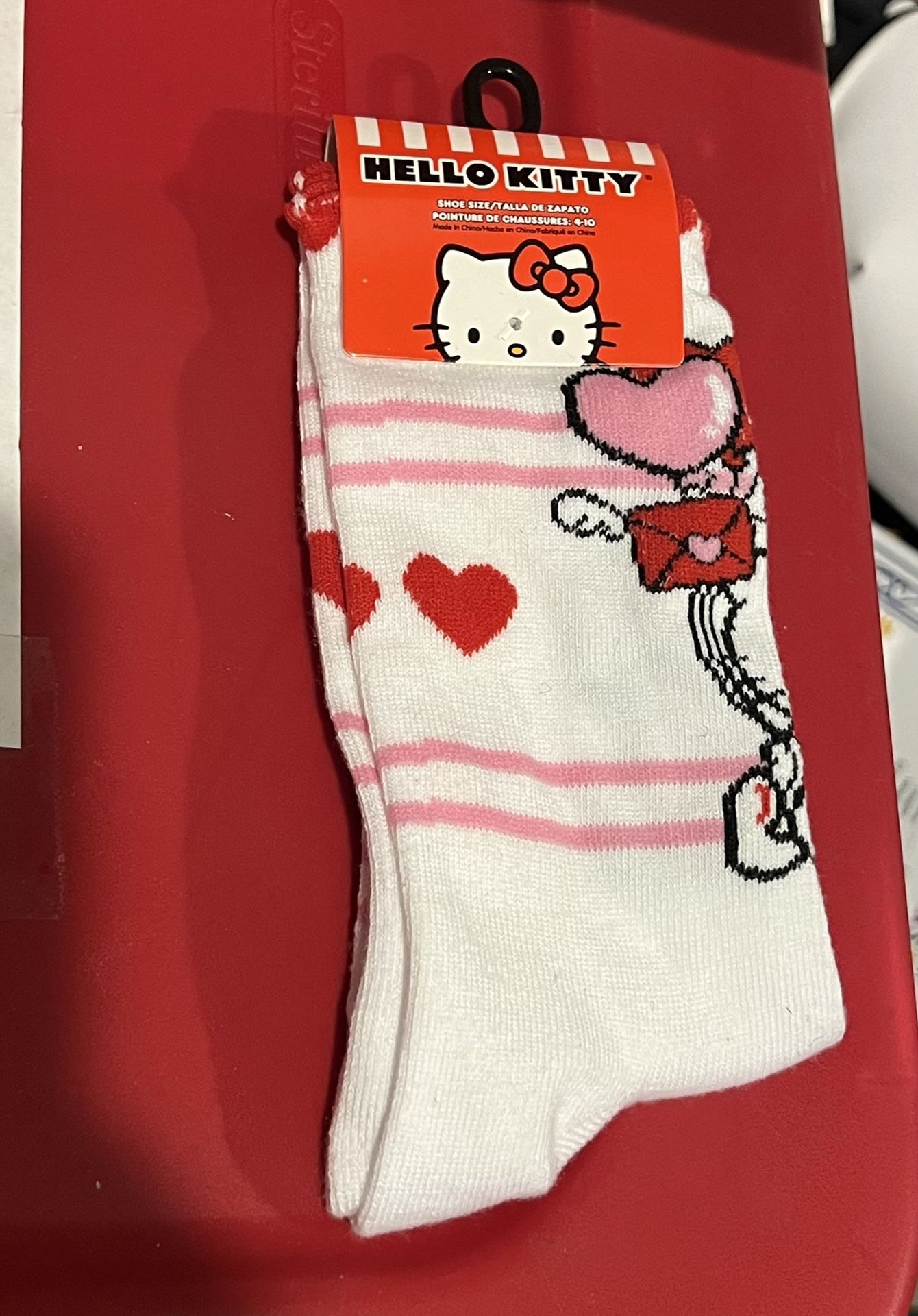 Hello Kitty CVS Valentine's Day Socks NWT