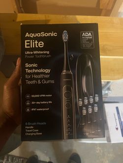Aqua sonic Elite Ultra-Whitening Powet Toothbrush