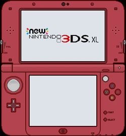 3Ds XL Red