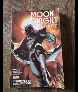 Moon Knight Legacy The Complete Collection Marvel Deluxe. Paper Back Comic Book