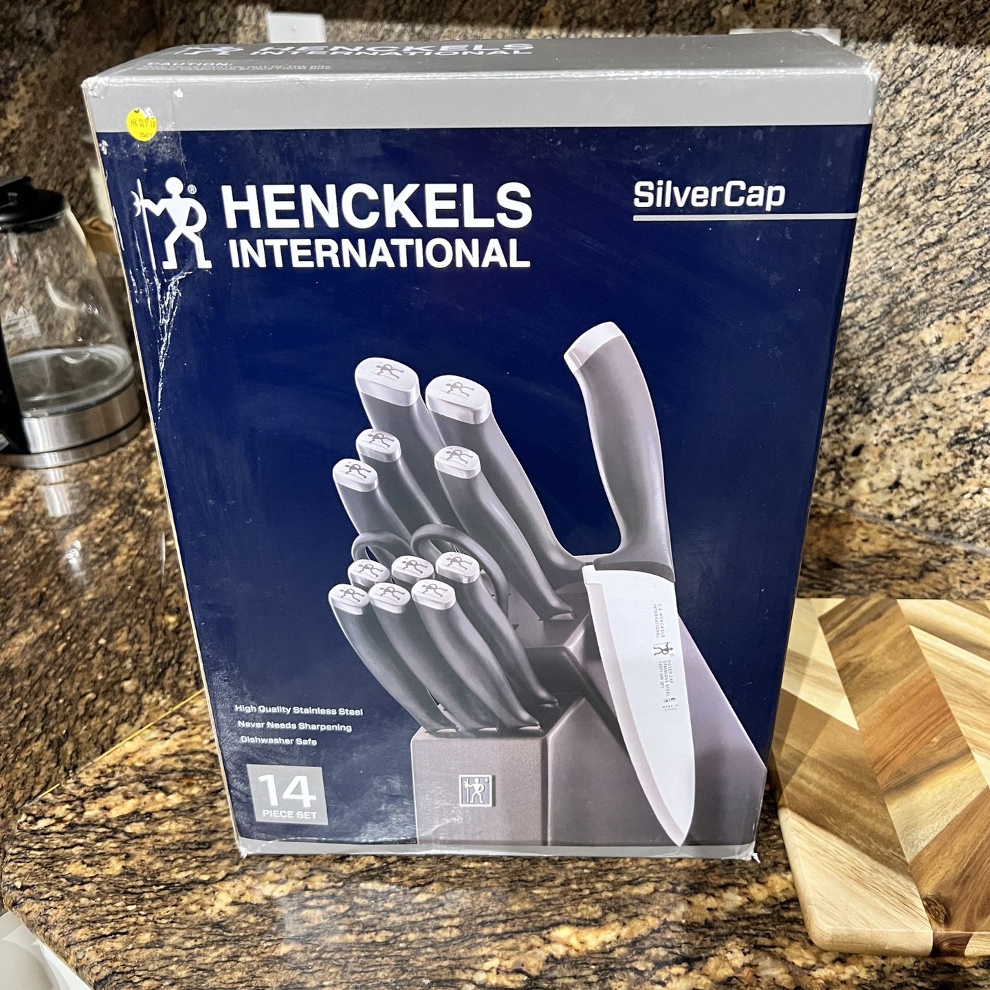 Henckels Silvercap 14-piece Knife Block Set
