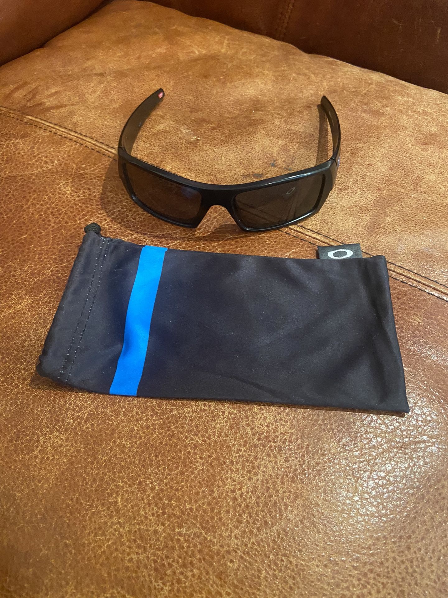 OAKLEY GASCAN BLUE LINE SUNGLASSES
