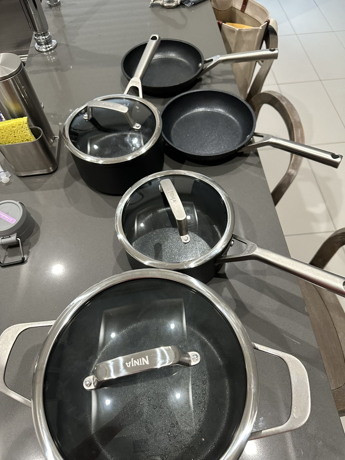 NINJA 8 Pieces Pan Set