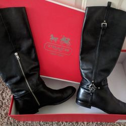 Coach size 9 Mulan Calf boots