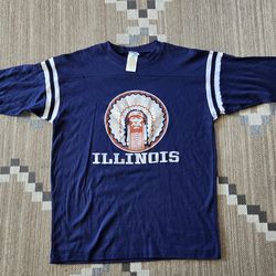 VTG University of Illinois Illini 3/4 Sleeve Shirt