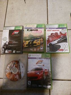 Xbox 360 Racing Games Bundle Lot of 5