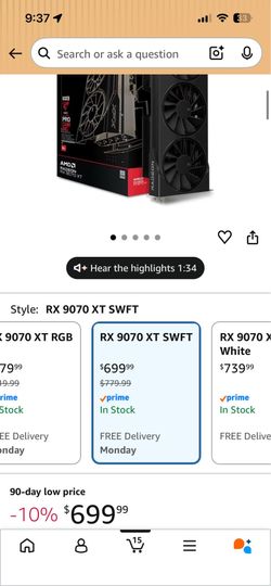 9070xt GPU