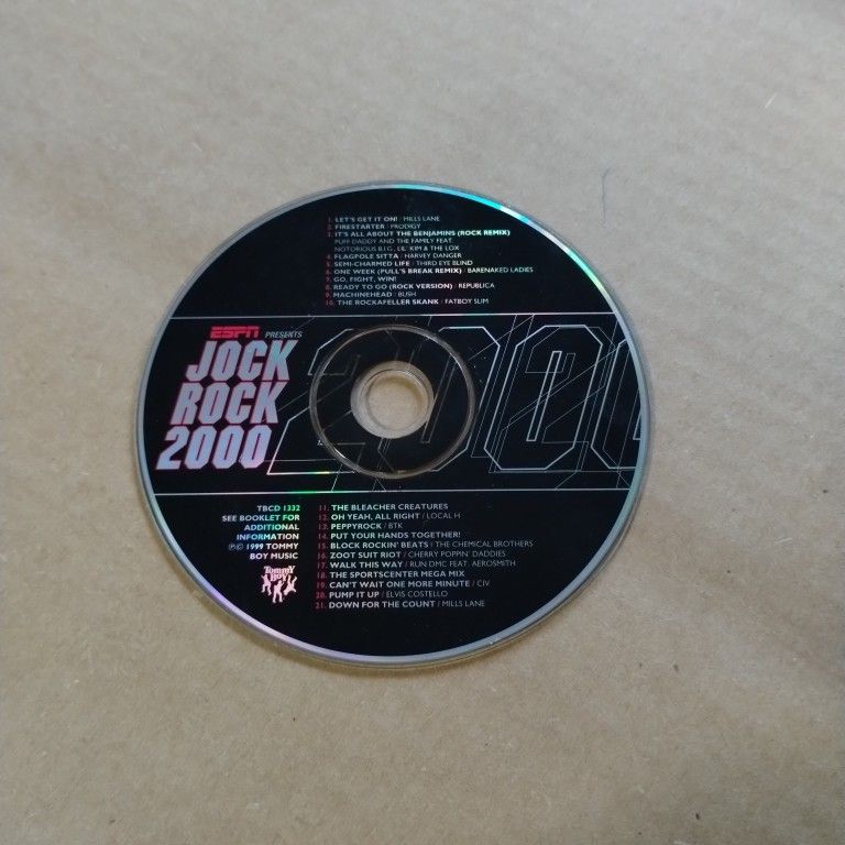 ESPN Presents Rock Jock 2000 CD *Disk Only!