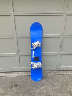 Snowboard with Bindings - Size 150cm