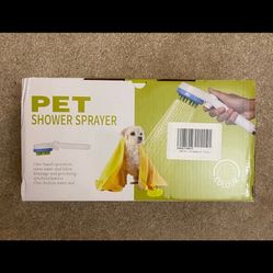Pet shower sprayer