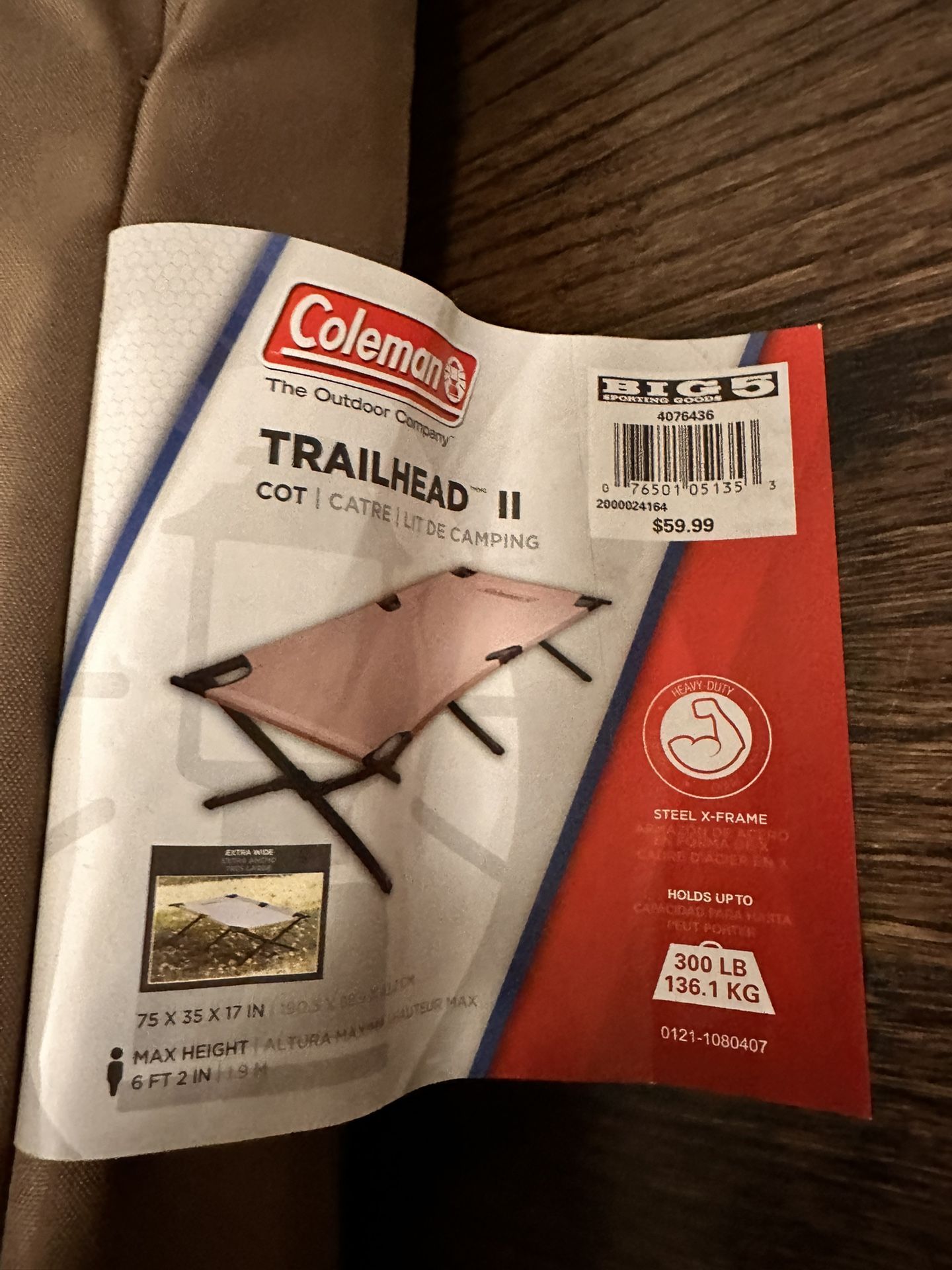 TRAILHEAD⢠II COT | CATRE |