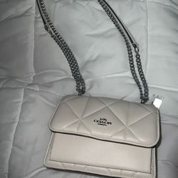 COACH CJ526 Mini Claire Crossbody. Puffy Bag Shoulder Bag
