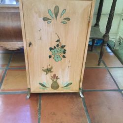 Antique Metal Medicine Cabinet