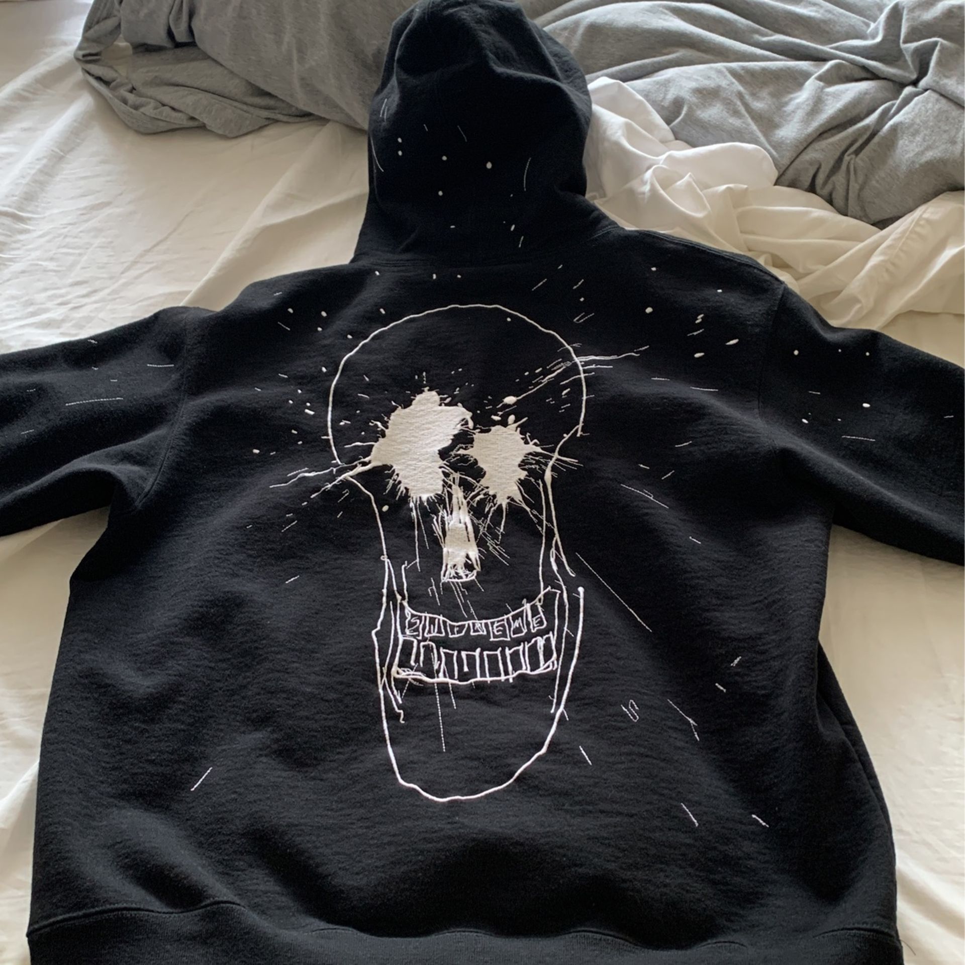 Supreme Ralph Steadman Skull Hooded Sweatshirt for Sale in 