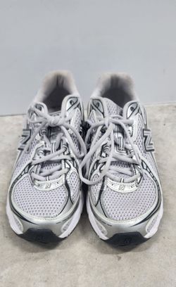 New Balance 740  Men’s Low Top Lace-Up Athletic Sneaker Silver/Gray/White Mesh Rubber