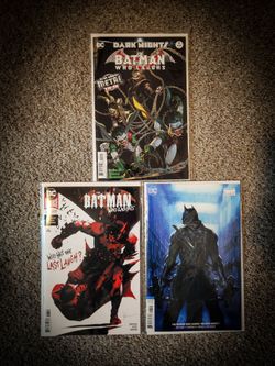 DC Batman Who Laughs Comic Book Lot of 3