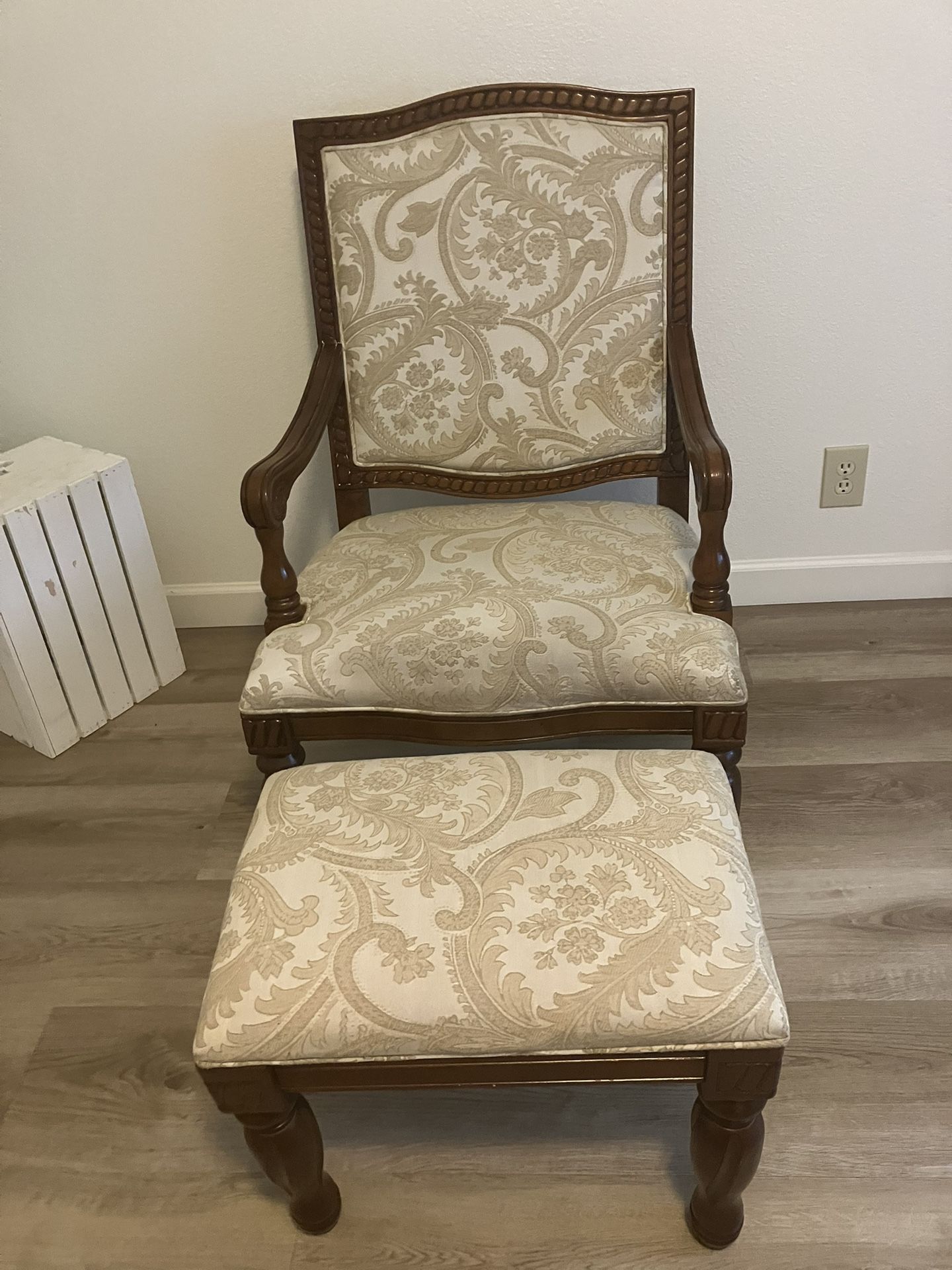 Arm Chair And Foot Resting