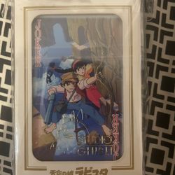 STUDIO GHIBLI Ensky Castle in The Sky Playing Cards - Official Merchandise