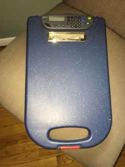 Clip board with Calculator