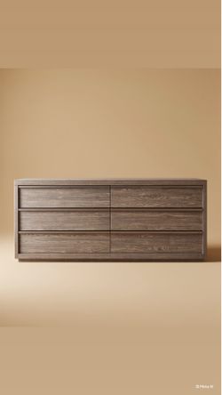 Restoration hardware 6 DRAWER DRESSER