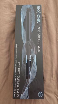 Bio Ionic Long Barrel Curling Iron, 1.25inch