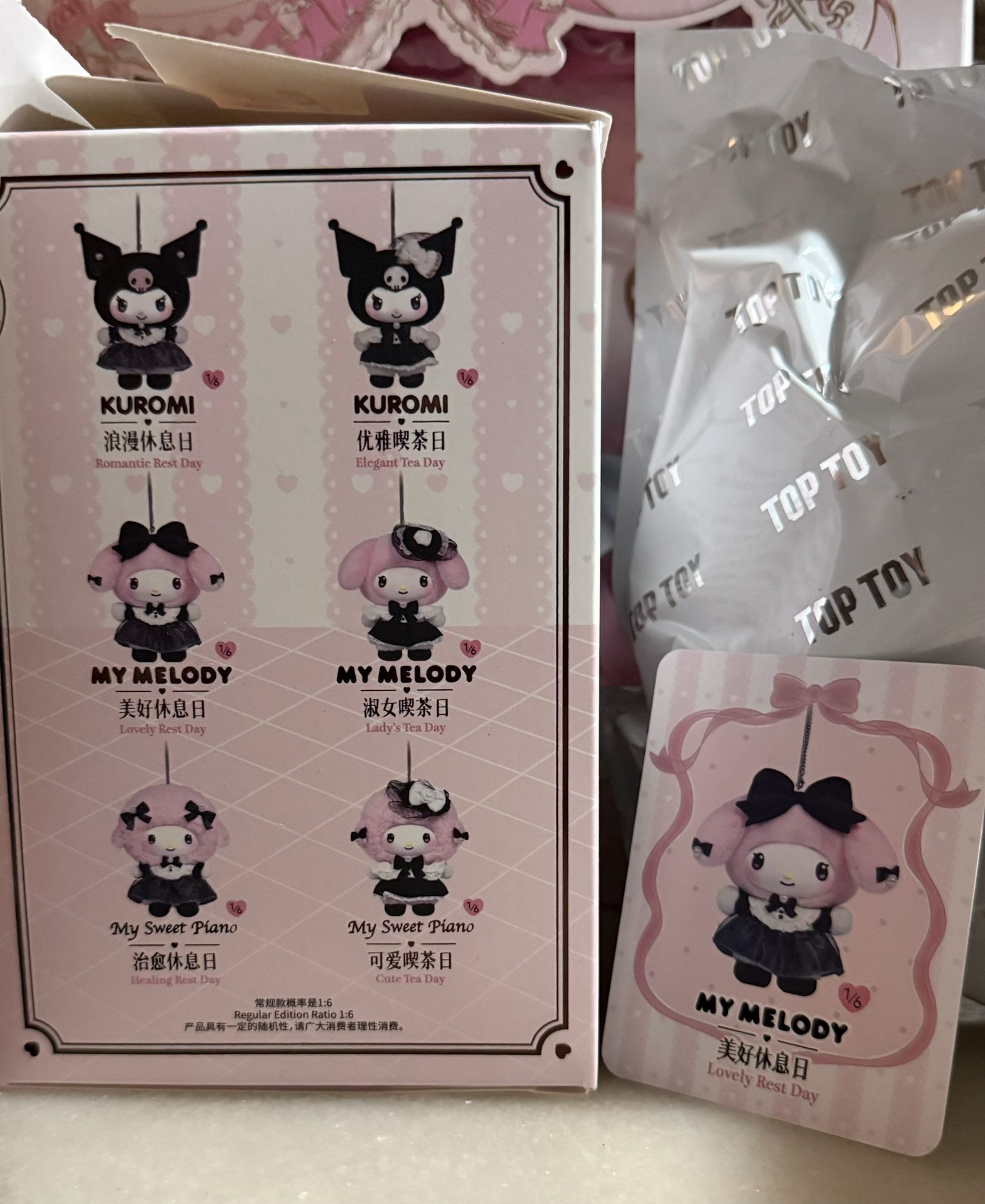 Sanrio Character- Sisters Outfits. Blind Box Confirmed, My Melody