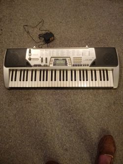 Casio. CTK. 496 with power supply. 50 Bucks