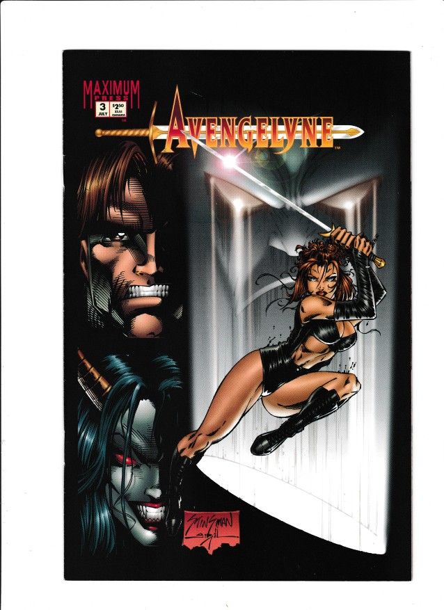 AVENGELYNE #03 (1995) JOHN STINSMAN | TRADE DRESS