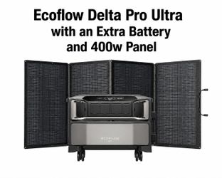 Ecoflow Uktra with 6kwh battery and 400w Panel