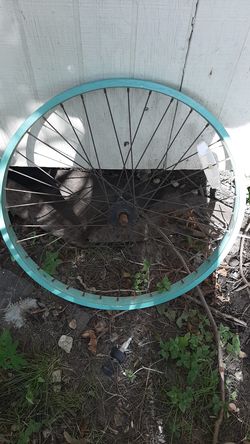 Wheel only, 26in rim