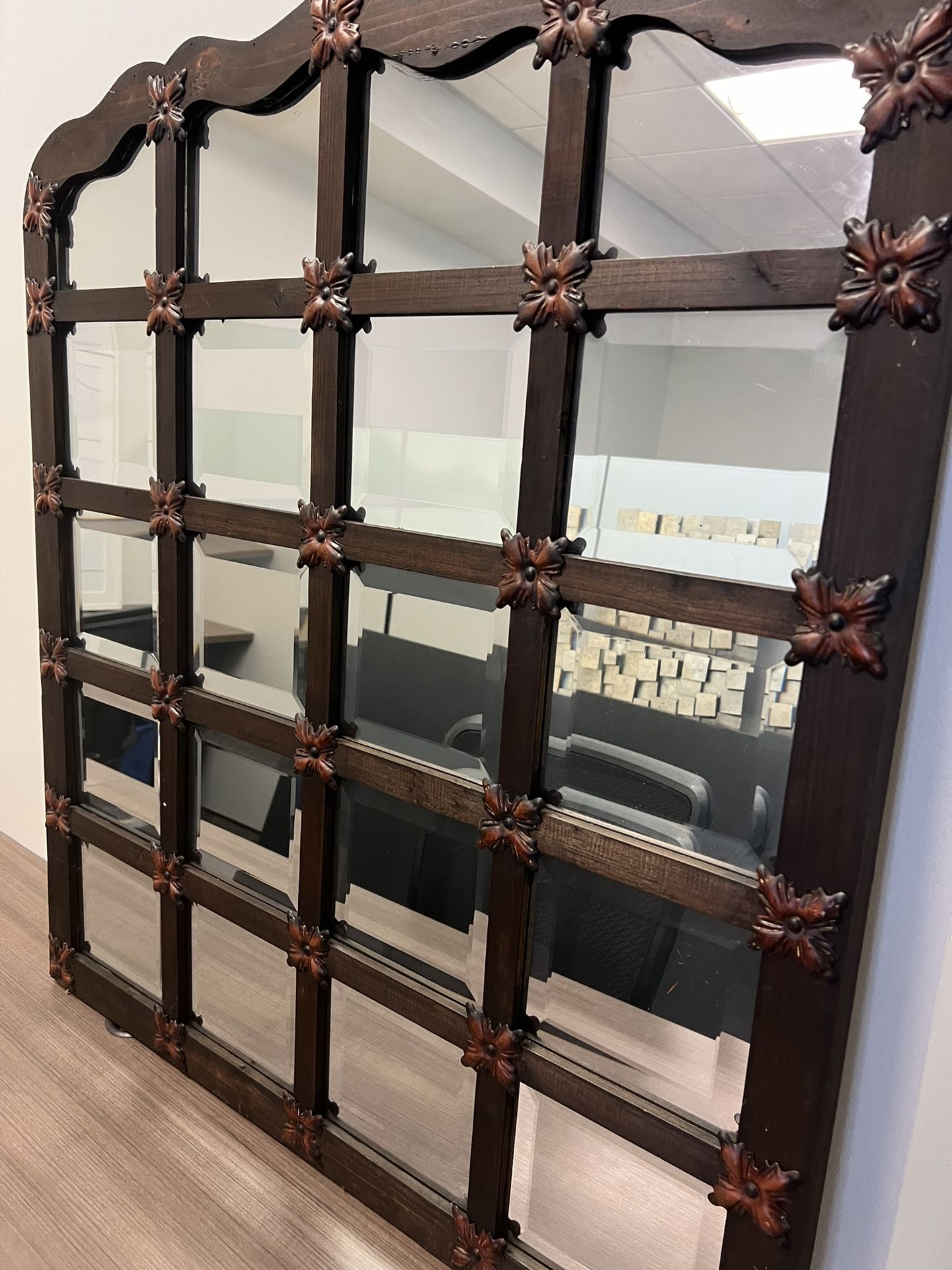 Gorgeous Antique Beveled Mirror