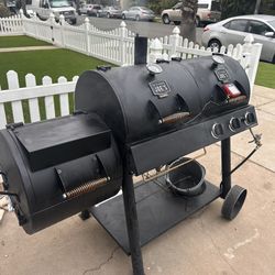 Oklahomas Joe’s CANYON COMBO GAS GRILL & OFFSET SMOKER