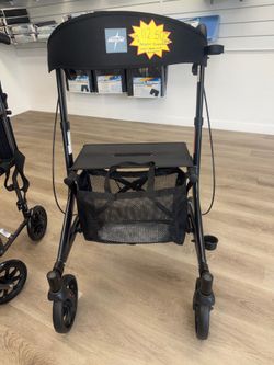 Paradym European Style Aluminum Rollator – Lightweight Strength, Effortless Mobility