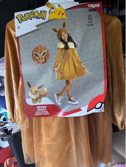 Pokémon Eevee Child Costume Size S/P (4-6X)