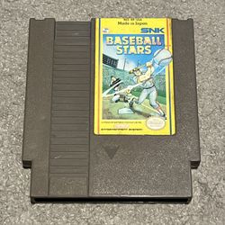 Baseball Stars (Nintendo Entertainment System NES, 1989) Cartridge Only Tested