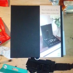 Faux Leather Jewelry Box