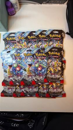 Stellar Crown Sleeved Booster Packs