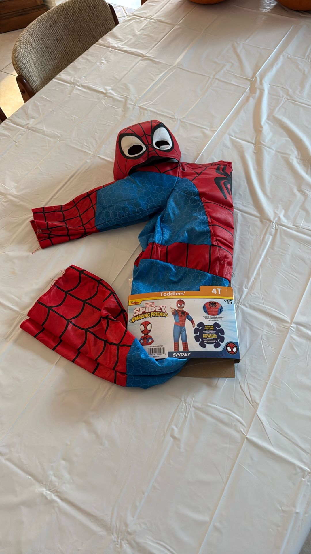 4T Spidey Costume