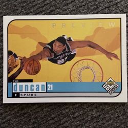 Tim Duncan Upper Deck#126