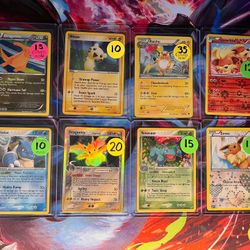 Rare Pokemon Holo Cards